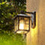 Moderne Einfachheit Wasserdicht Aluminium Quadrat Glas Schirm 1-Licht Wand Sconce Lampe Für Outdoor Patio | Brehn
