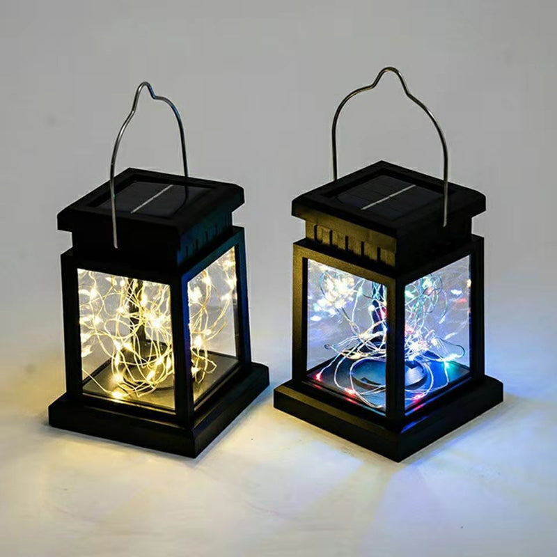 Moderne Minimalistische Solar Rechteckige Eisen Glas LED Außenleuchte Für Garten | Brehn
