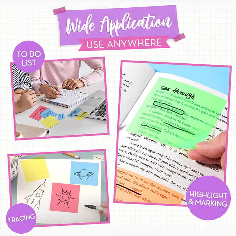 Brehn | Transparent Sticky Notes