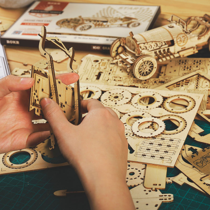 Super Holzmechanisches Modellpuzzle | Brehn