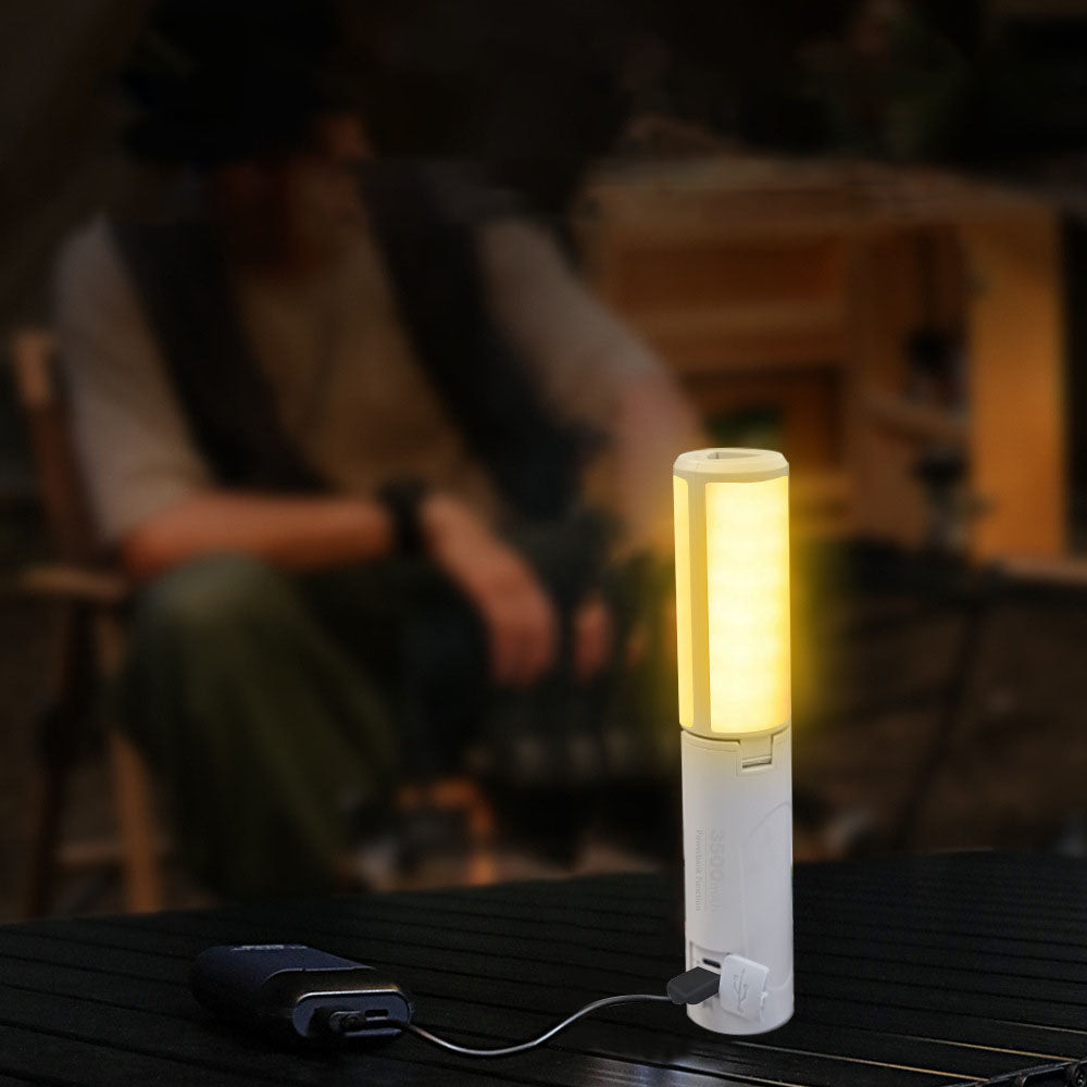 Zeitgenössische kreative Solar-Handheld-zylindrische Eisen-Acryl-LED-Außenleuchte für Außenterrassen | Brehn