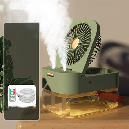 Portabler Spray-Ventilator mit Nachtlicht | Brehn