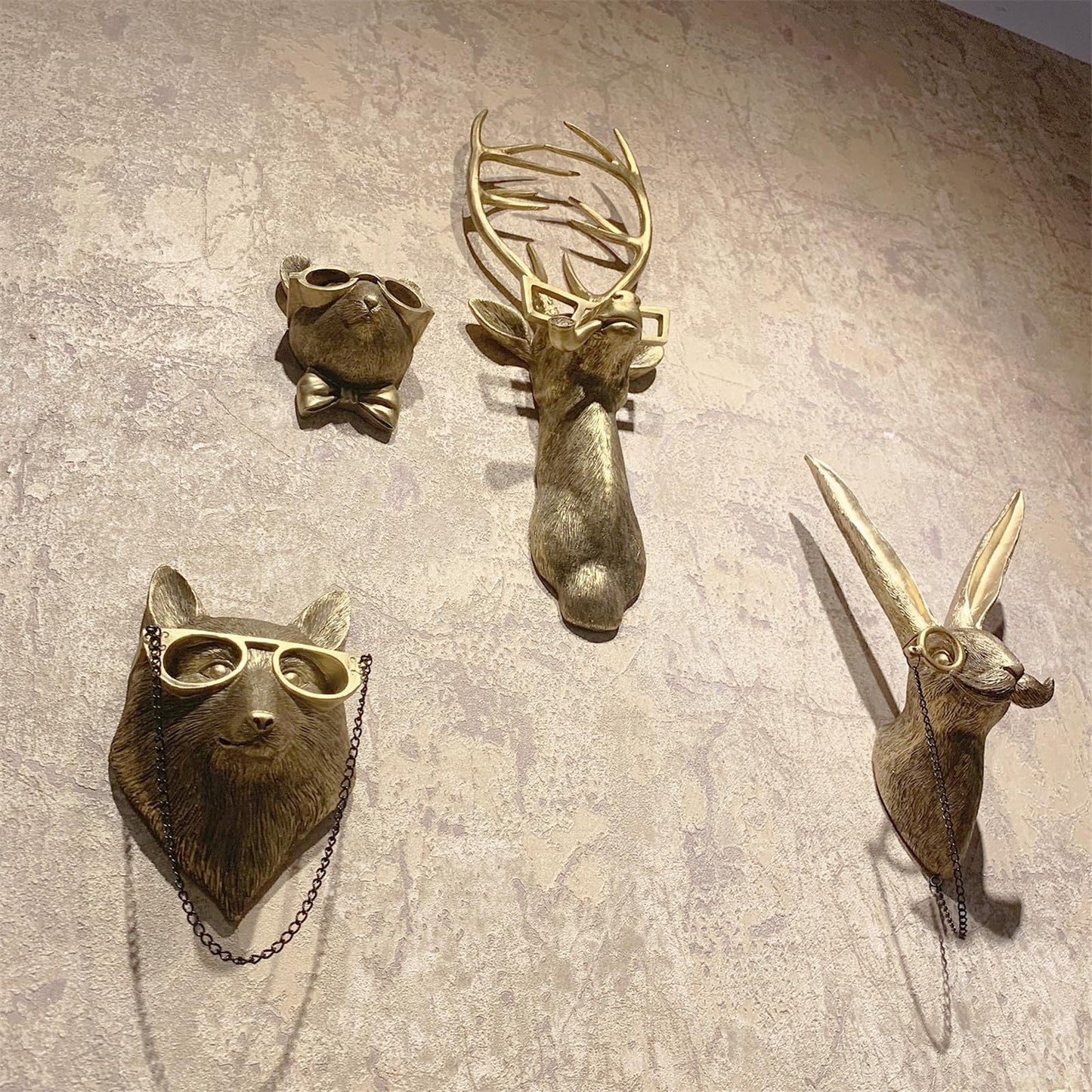 Brehn | Elegante Tierkopf-Wandskulpturen