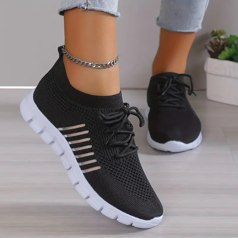 Atmungsaktive Schnürschuhe Laufschuhe Sneakers