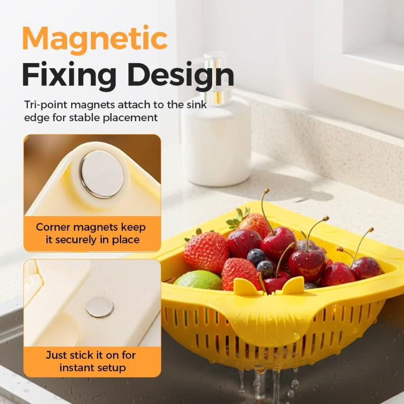 Brehn | Magnetisches Spülen-Eck-Sieb