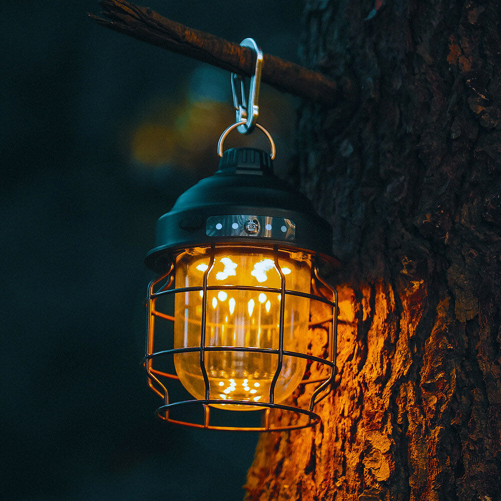 Outdoor Camping Schmiedeeisen LED Licht | Brehn