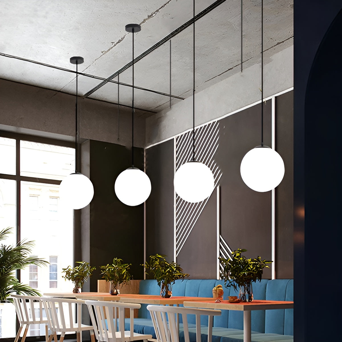 Metall-Pendelleuchte – Modernes Design | Perfekt für Esszimmer und Wohnzimmer