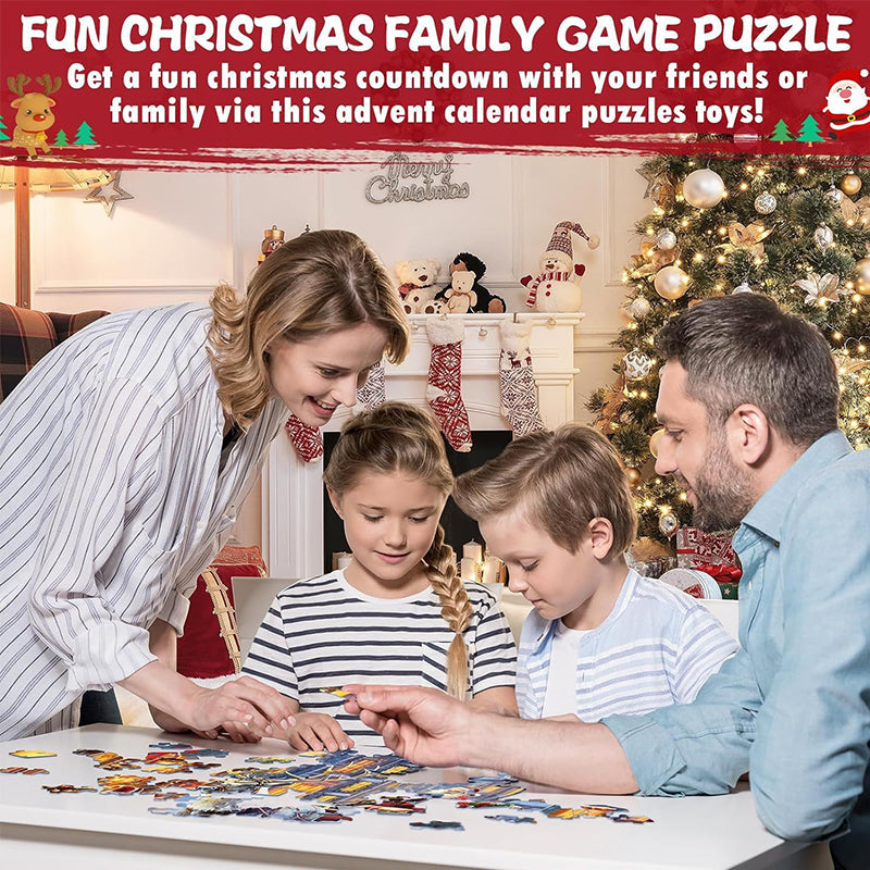 Brehn | Weihnachtspuzzles Adventskalender - Weihnachtsgeschenk