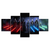 5 Piece Masters Of The Light & Dark - Canvas Wandkunst Malerei