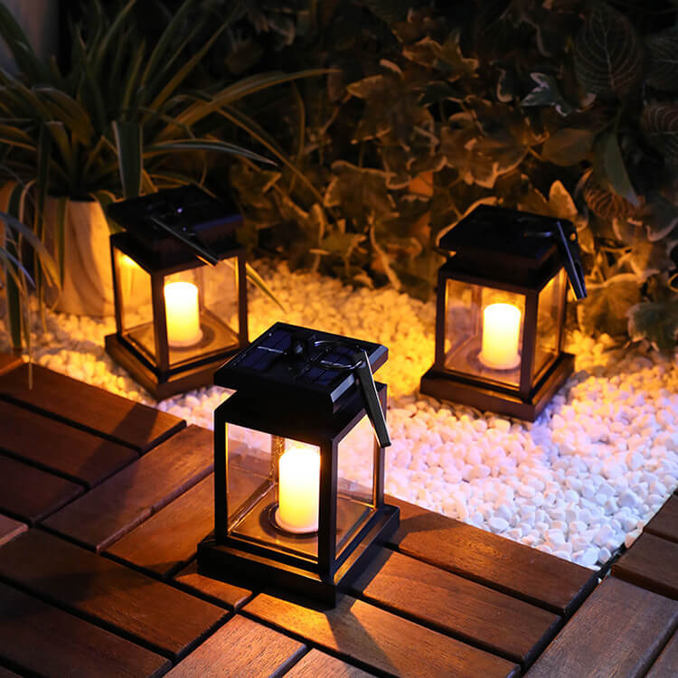 Moderne Solar Star Kerze ABS wasserdichte LED Außenlichter | Brehn