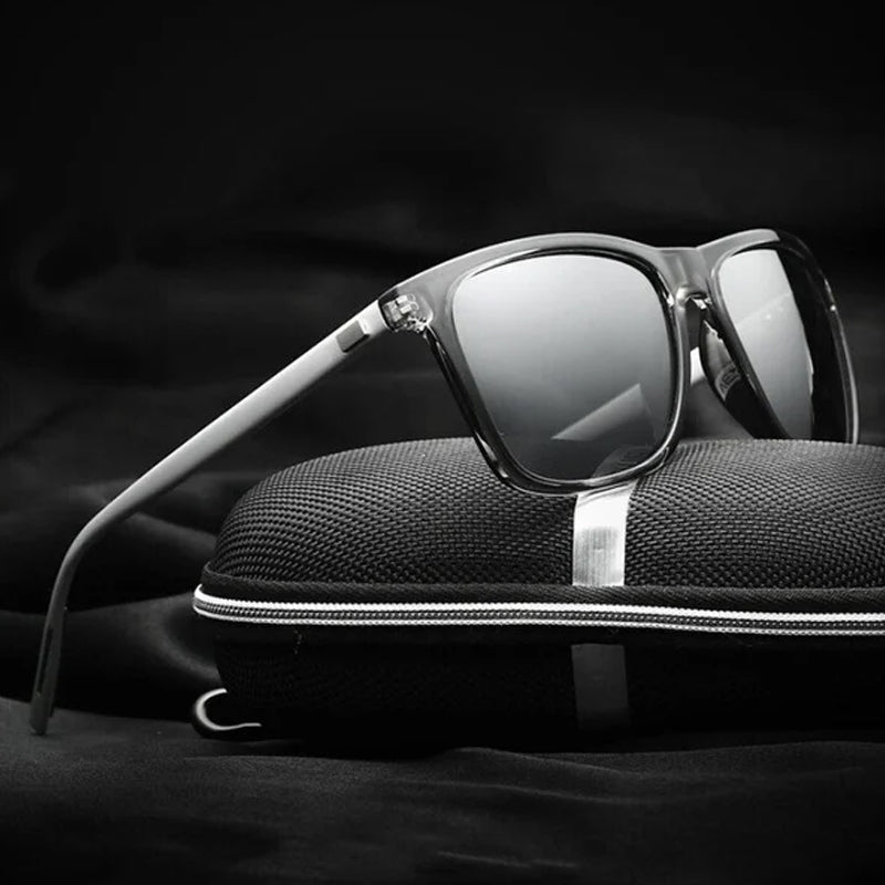 Polarisierte Sonnenbrille mit Aluminium-Magnesium-Rahmen