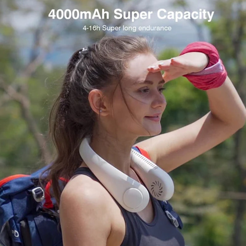 Hands-Free Tragbarer Bladeless Nackenventilator | Brehn
