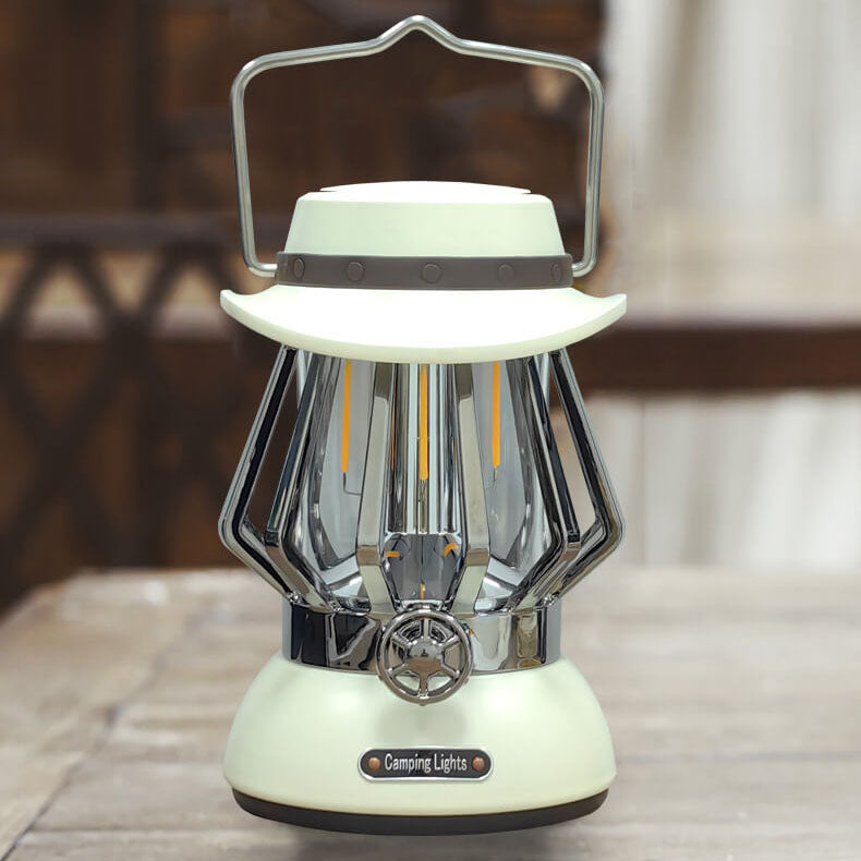Moderne Tragbare Metalltextur Camping LED Außenbeleuchtung | Brehn