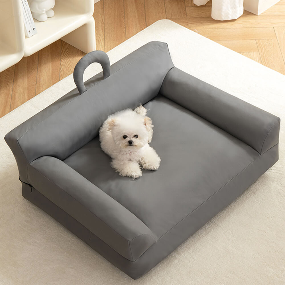 Erhöhtes Haustier-Sofa-Bett Stilvolles Wasserdicht Ergonomischer Komfort | Brehn
