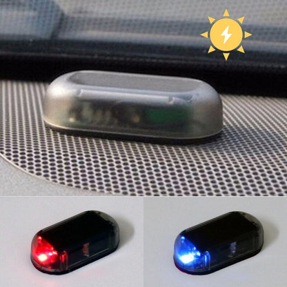 Blinkende Diebstahlwarnleuchte im Auto