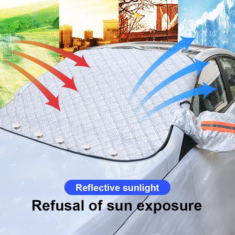 Brehn | LuxGuard Windschutzschutz | Halten Sie Ihr Fahrzeug mit einer langlebigen und wetterbeständigen Abdeckung für optimale Sicherheit und Komfort geschützt.