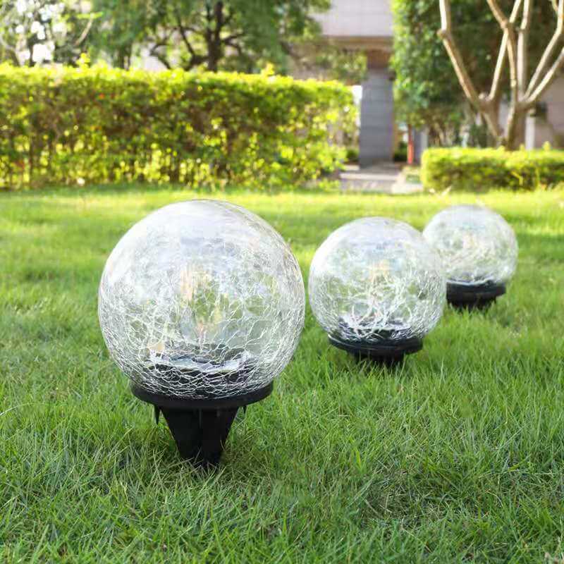Solar Modern Minimalist Glass Boden Dekoration LED Außenlandschaftslicht | Brehn