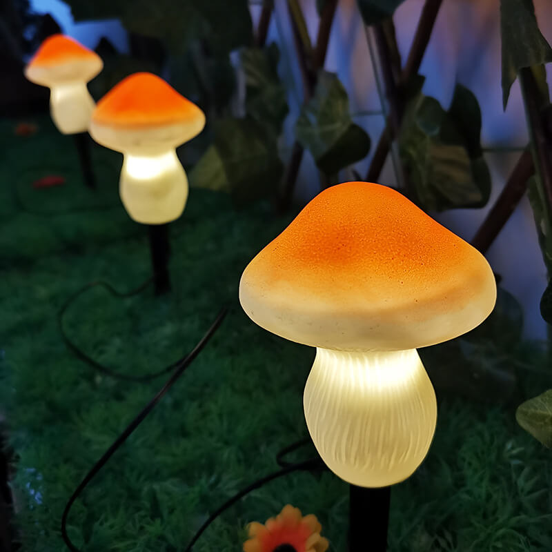 Solar Outdoor Pilzform LED Gartenrasen Bodeneinbau Landschaftslicht | Brehn