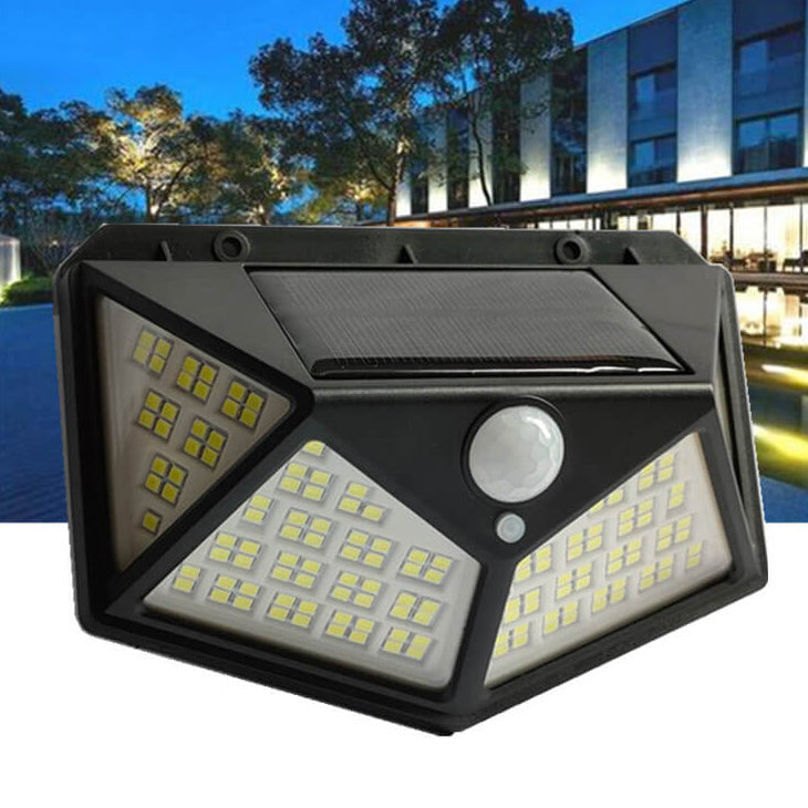 Solar Outdoor 162 LED Außen wasserdicht Körper Sensor Gartenbeleuchtung Wandlaterne Lampe | Brehn