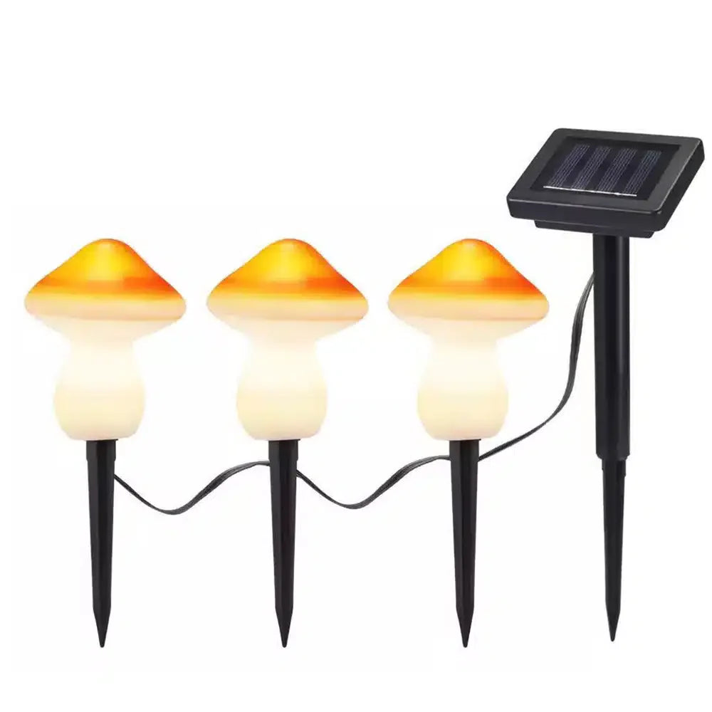 Solar LED Lampe - 3 Stück - Pilze | Brehn