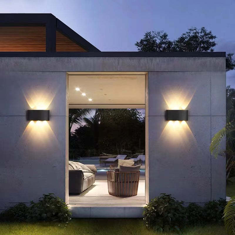 Outdoor wasserdichte Aluminium LED Wandleuchte