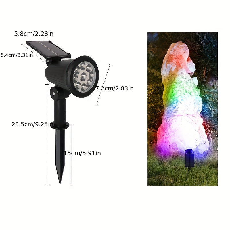 SolarLuxe Spotlight - Nachhaltige 9LED Gartenbeleuchtung | Brehn