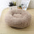 Weiches und beruhigendes Donut-Katzenkissen (schwarz, beige, grau oder rosa) | Brehn