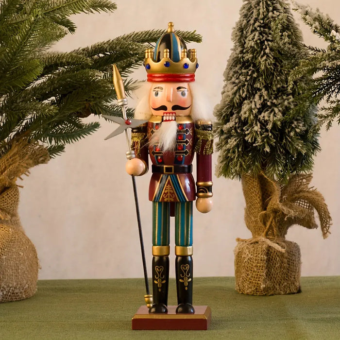 Brehn | NussknackerJoy - Holz Nussknacker Soldatenfigur für zeitlosen Weihnachtszauber
