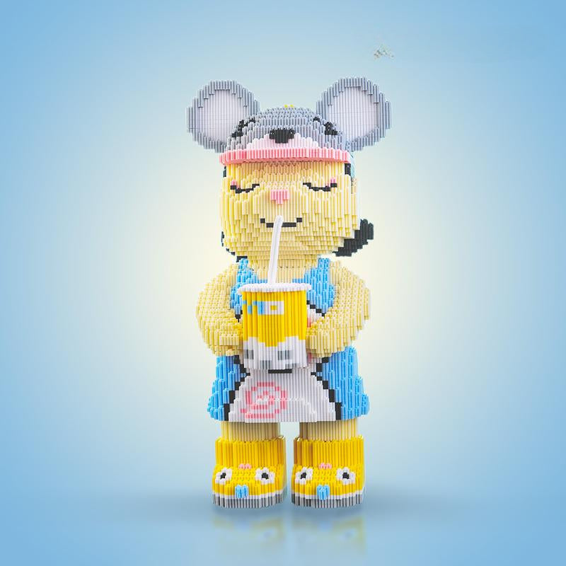 Brehn | DIY Pixel Art Block Bärenfiguren – Kreatives Bauen & Sammlerausstellung