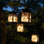 Moderne Solar Star Kerze ABS wasserdichte LED Außenlichter | Brehn