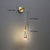 Brehn | LumeTear Luxus LED Wandleuchte | Teardrop Design | Dimmbar | Für Schlafzimmer & Wohnzimmer