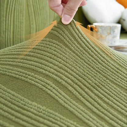 Jacquard Stretch Vollabdeckung Anti-Kratzer Couchbezug Weich Tierfreundlich | Brehn