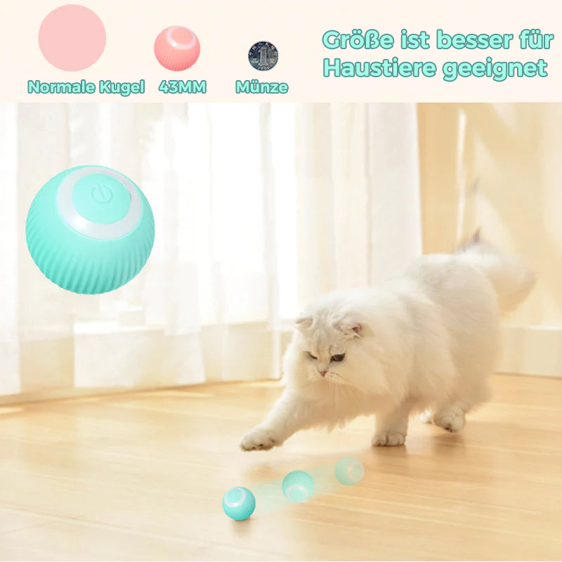 Intelligenter Elektrischer Selbstrollender Katzenspielzeugball | Brehn