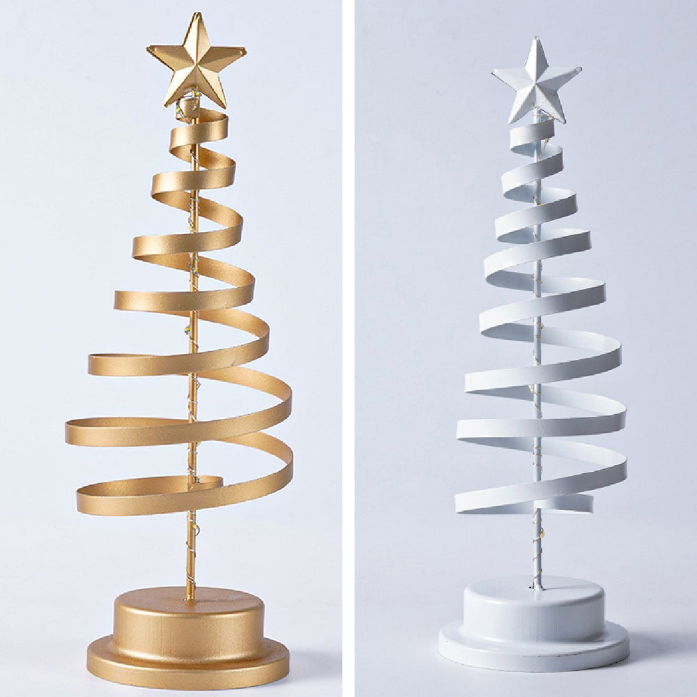 Brehn | Tischlampe mit LED-Lichtern und Metallbaum