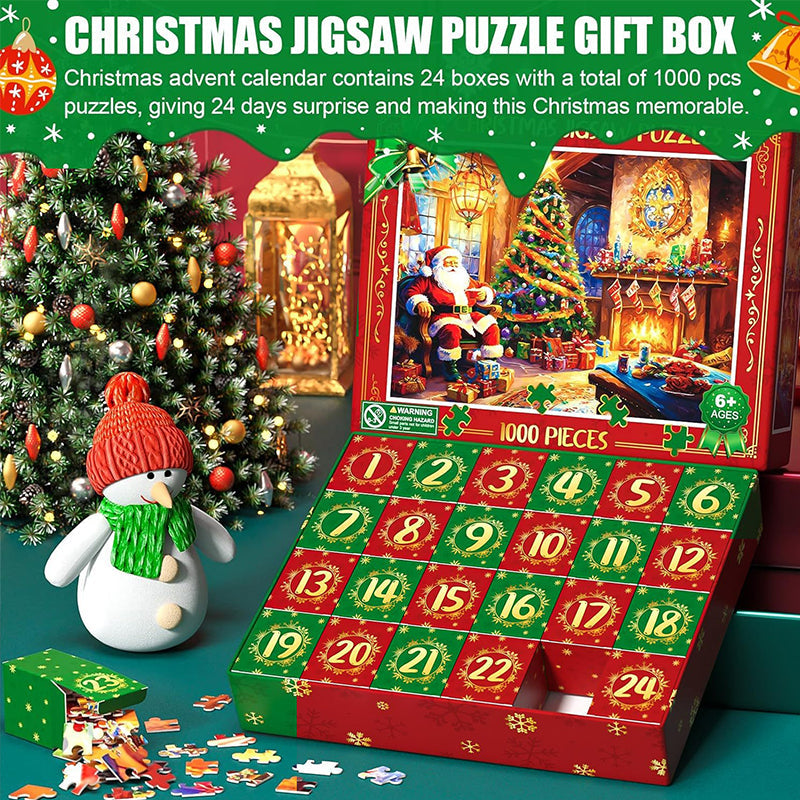 Brehn | Weihnachtspuzzles Adventskalender - Weihnachtsgeschenk
