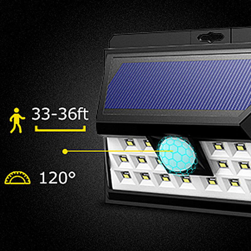 Outdoor Solar Trapez Körper Sensor Wasserdichte LED Patio Wand Sconce Lampe | Brehn