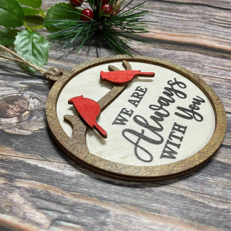 Brehn | Cardinal Vogel Holz Weihnachten Ornament