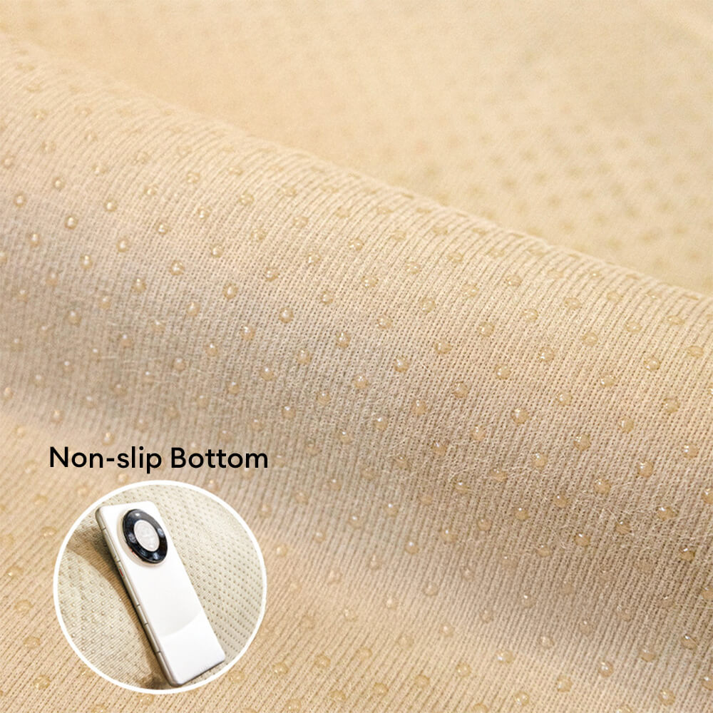Warme Plüsch Kurvige Jacquard Rutschfeste Sofa-Schutzhülle | Brehn