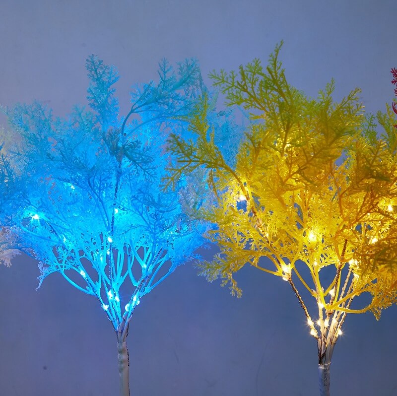 Modern Kreative Farbige Simulation Nebel Solar LED Außenbereich Terrasse Rasen Boden Einsetzen Landschaft Licht | Brehn