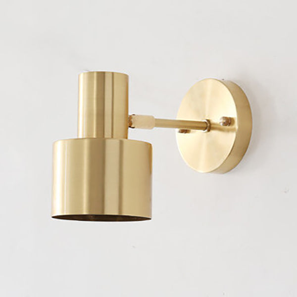 Moderne goldene Wandleuchte – minimalistisches Metalldesign für luxuriöse Interieurs