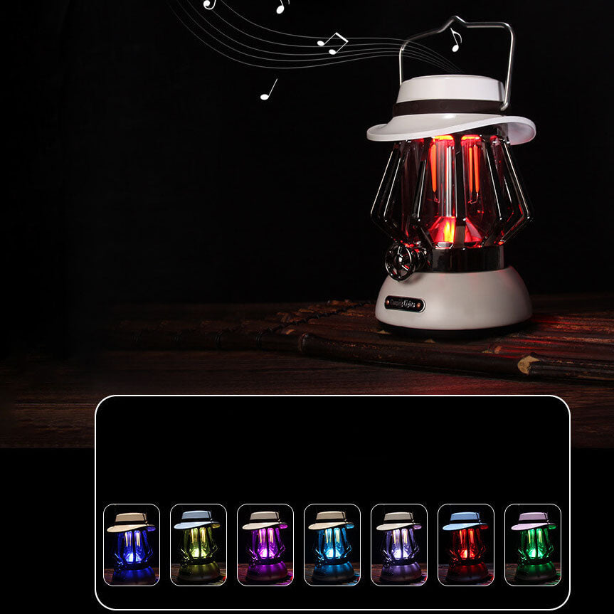 Moderne Tragbare Metalltextur Camping LED Außenbeleuchtung | Brehn