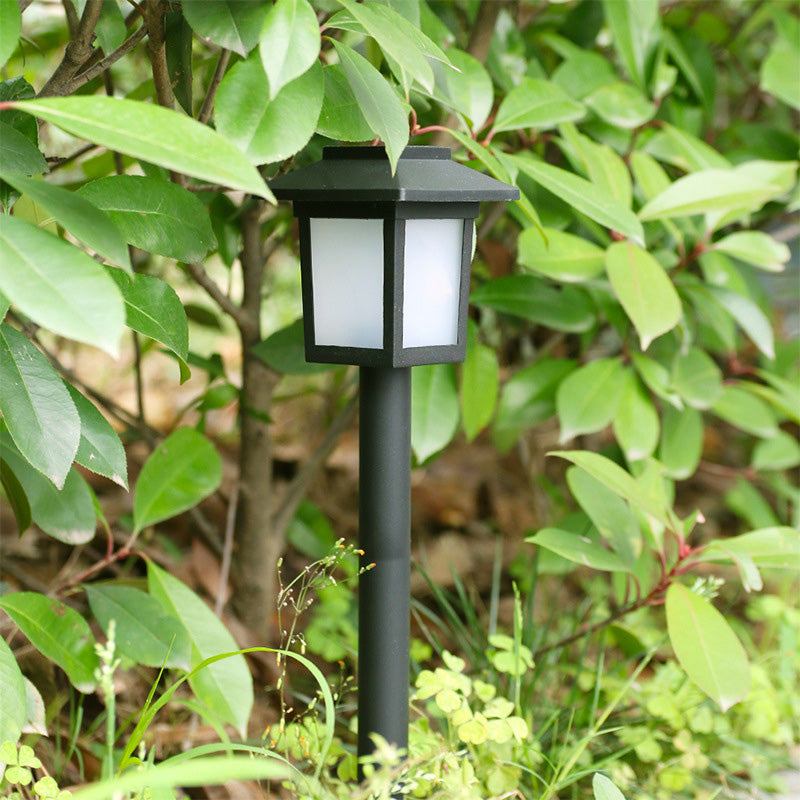 Modern Minimalist Wasserdicht Solar Quadrat ABS PVC LED Außen Landschaftslicht Für Garten | Brehn
