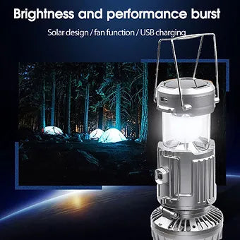 Laternen Camping Solar Ventilator LED Licht | Brehn