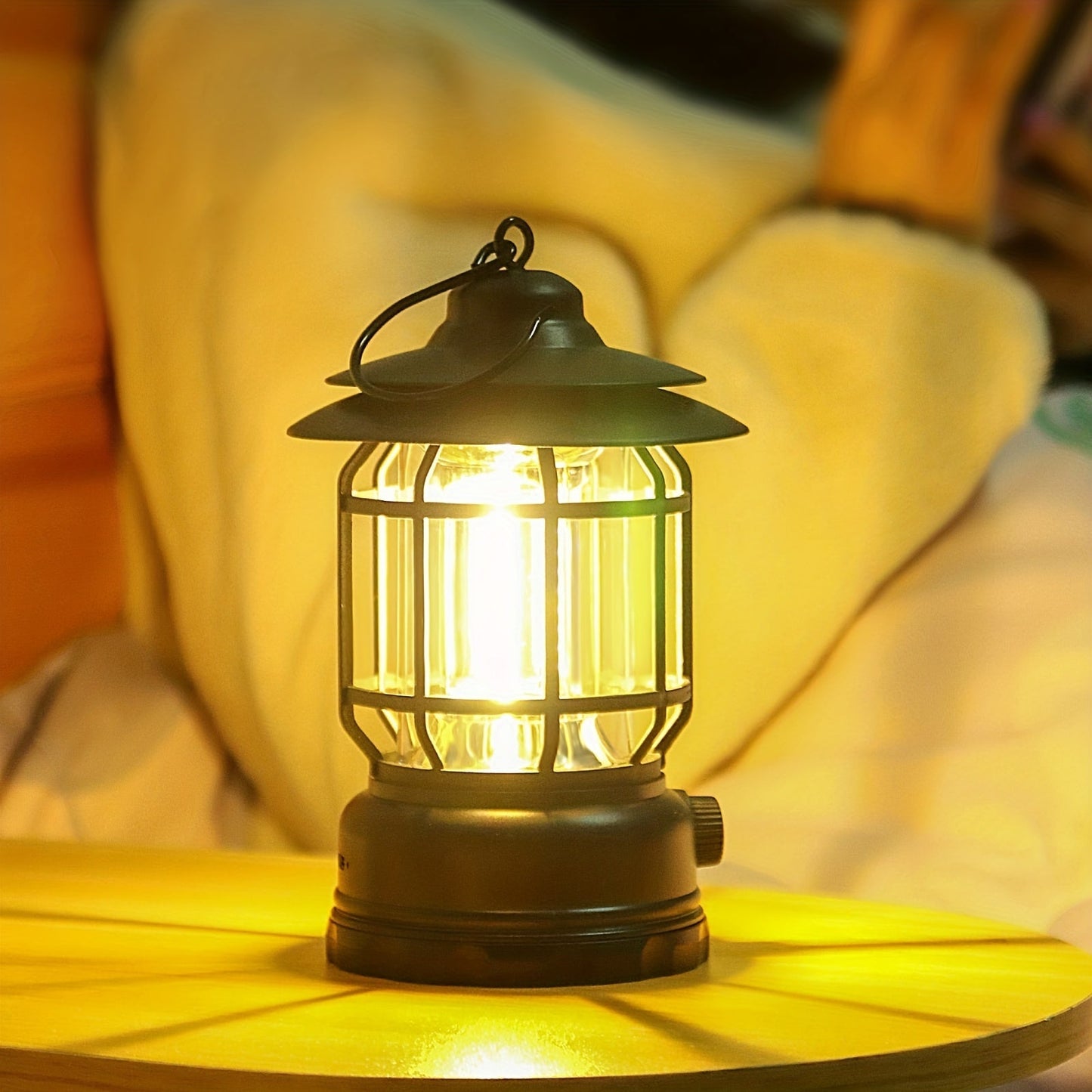 RetroGlow Lampe – Dimmbares Aufladbares LED Außenbeleuchtung | Brehn