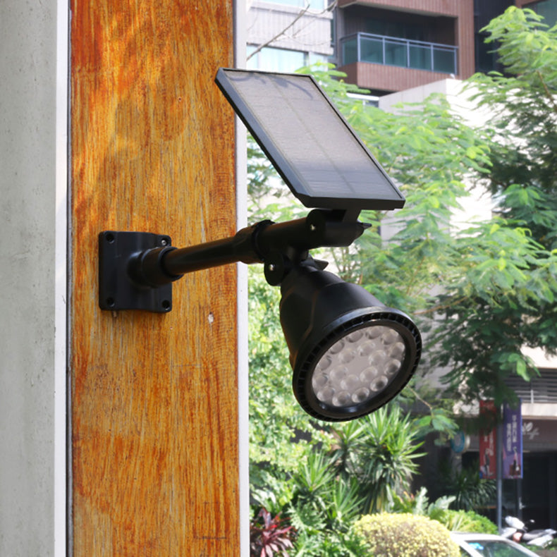 Zeitgenössische industrielle ABS Solar wasserdichte LED-Spotlight Rasen-Einstecklicht für Außenbereich Terrasse | Brehn
