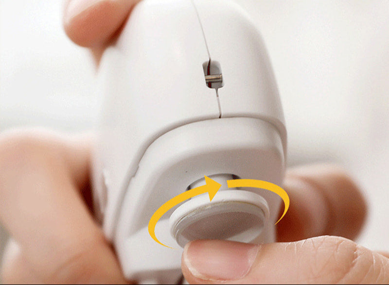 Brehn | LuxiNail Automatischer Nagelknipser | Automatisches, poliertes Werkzeug für eine perfekte Maniküre