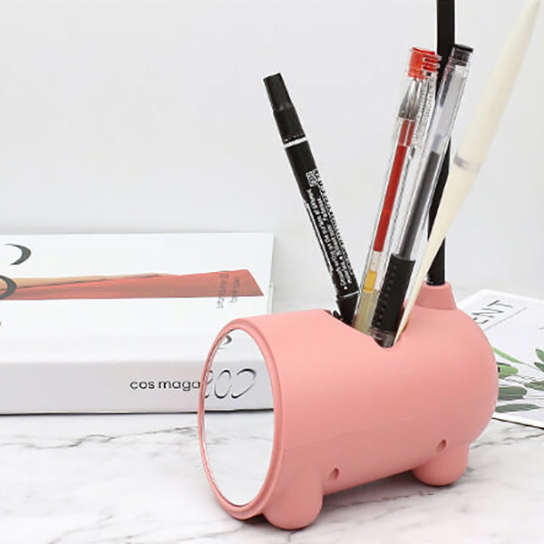 Kreative Cartoon-Hase-LED-Touch-USB-Stifthalter-Schreibtischlampe mit LED-Touch-USB-Stifthalter