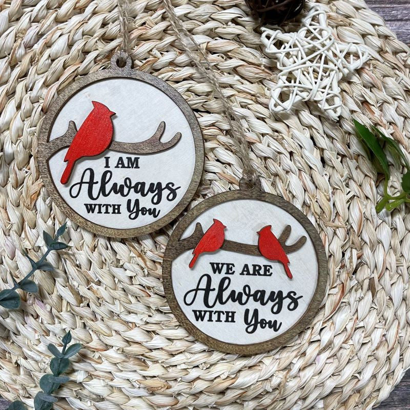 Brehn | Cardinal Vogel Holz Weihnachten Ornament