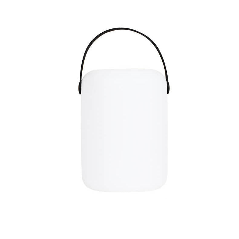 Moderne Einfachheit Kunststoff Runde Square Hand LED Tischlampe Für Outdoor Patio | Brehn