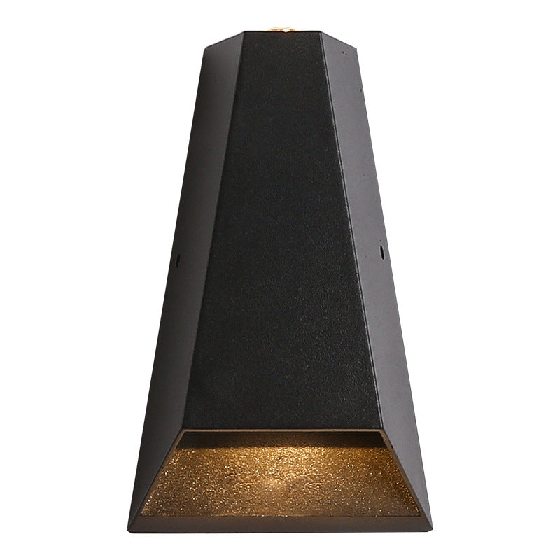 Outdoor Moderne Säulen-Geometrie LED Wasserfeste Wandleuchte Lampe | Brehn